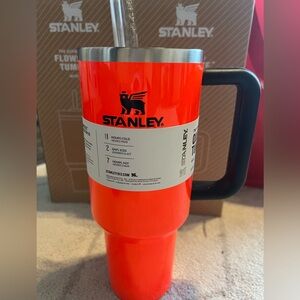 Stanley Neon Orange 40oz Mug. Brand New - missing Lid!